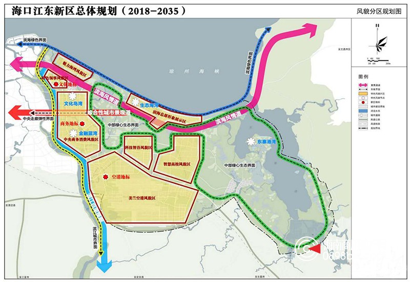 海口江东新区总体规划