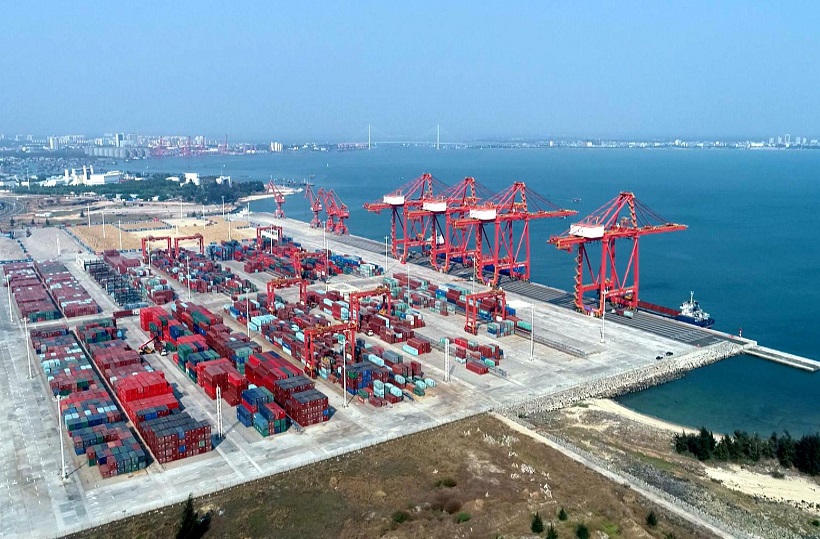 儋州洋浦前5月货物进出口438亿元