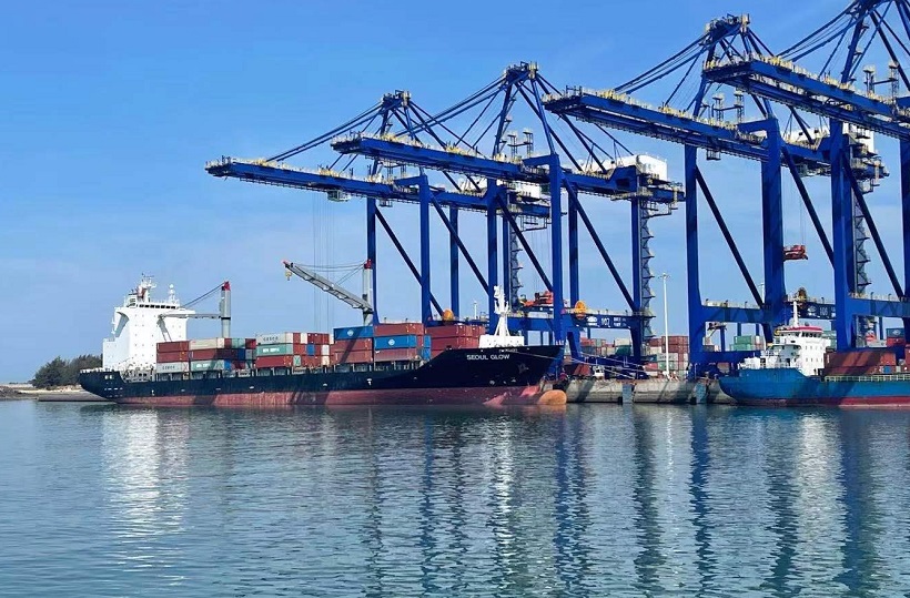 前6月洋浦港口货物吞吐量同比增长超两成